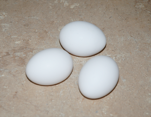 3 eggs